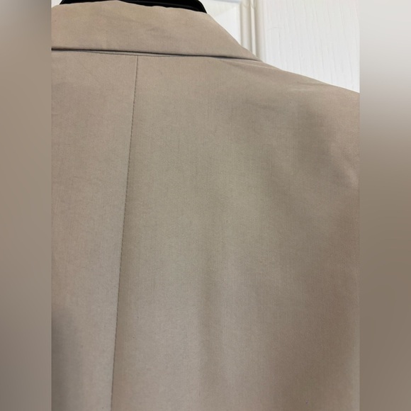 Mango Beige Double-Breasted Blazer - Picture 8 of 8